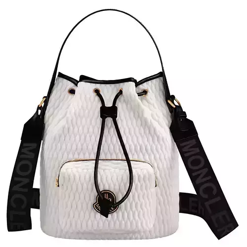 Kilia Bucket Bag White V2 pose 02