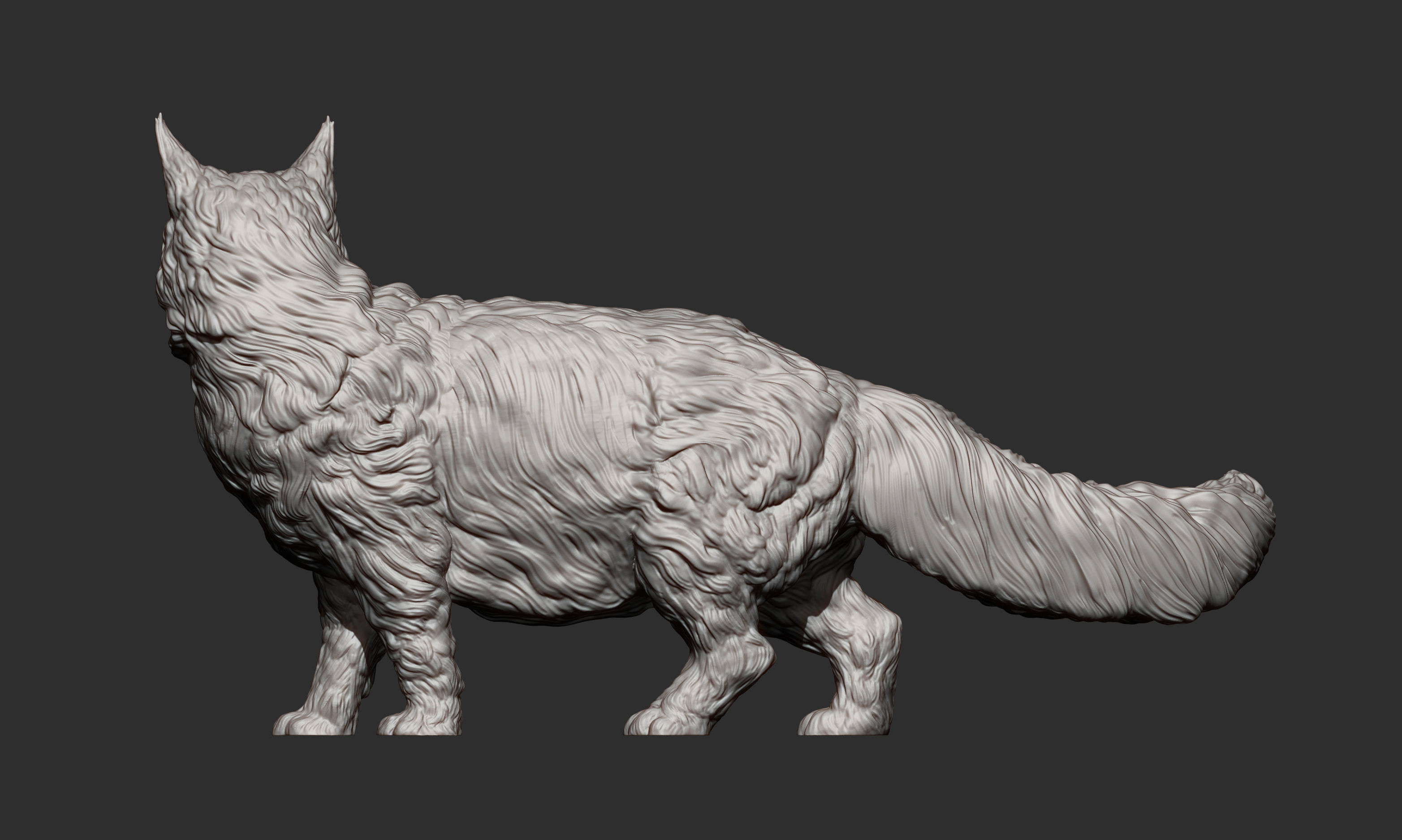 Maine Coon 3D print model_7
