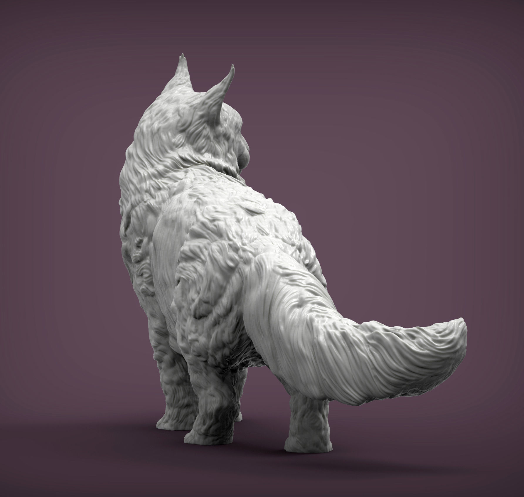 Maine Coon 3D print model_5