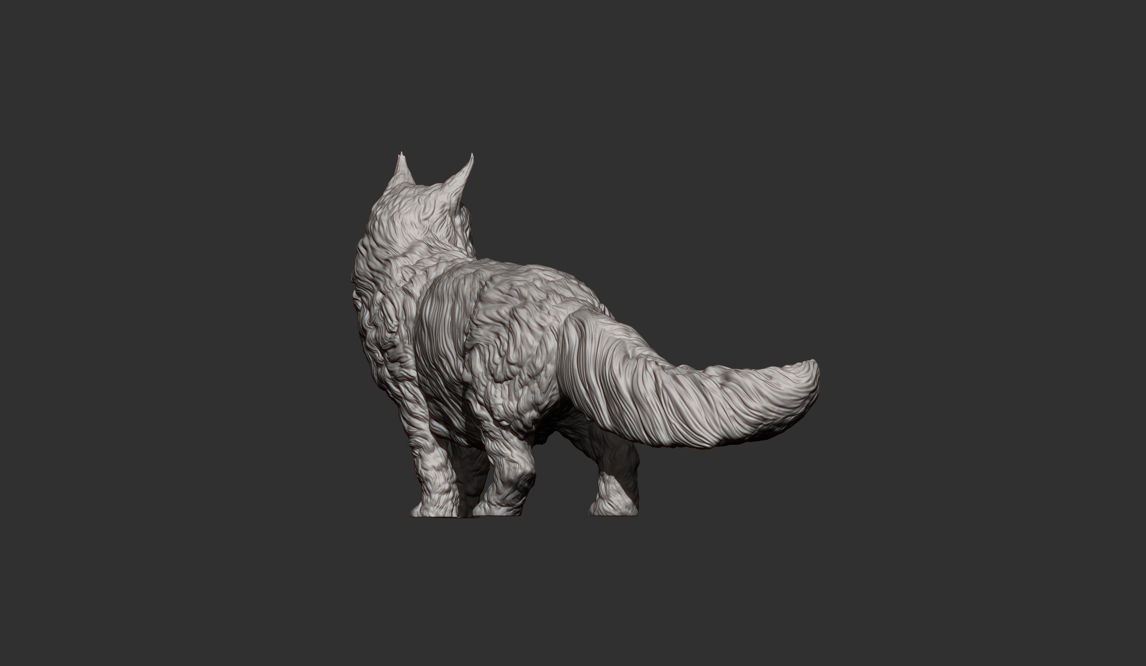 Maine Coon 3D print model_8