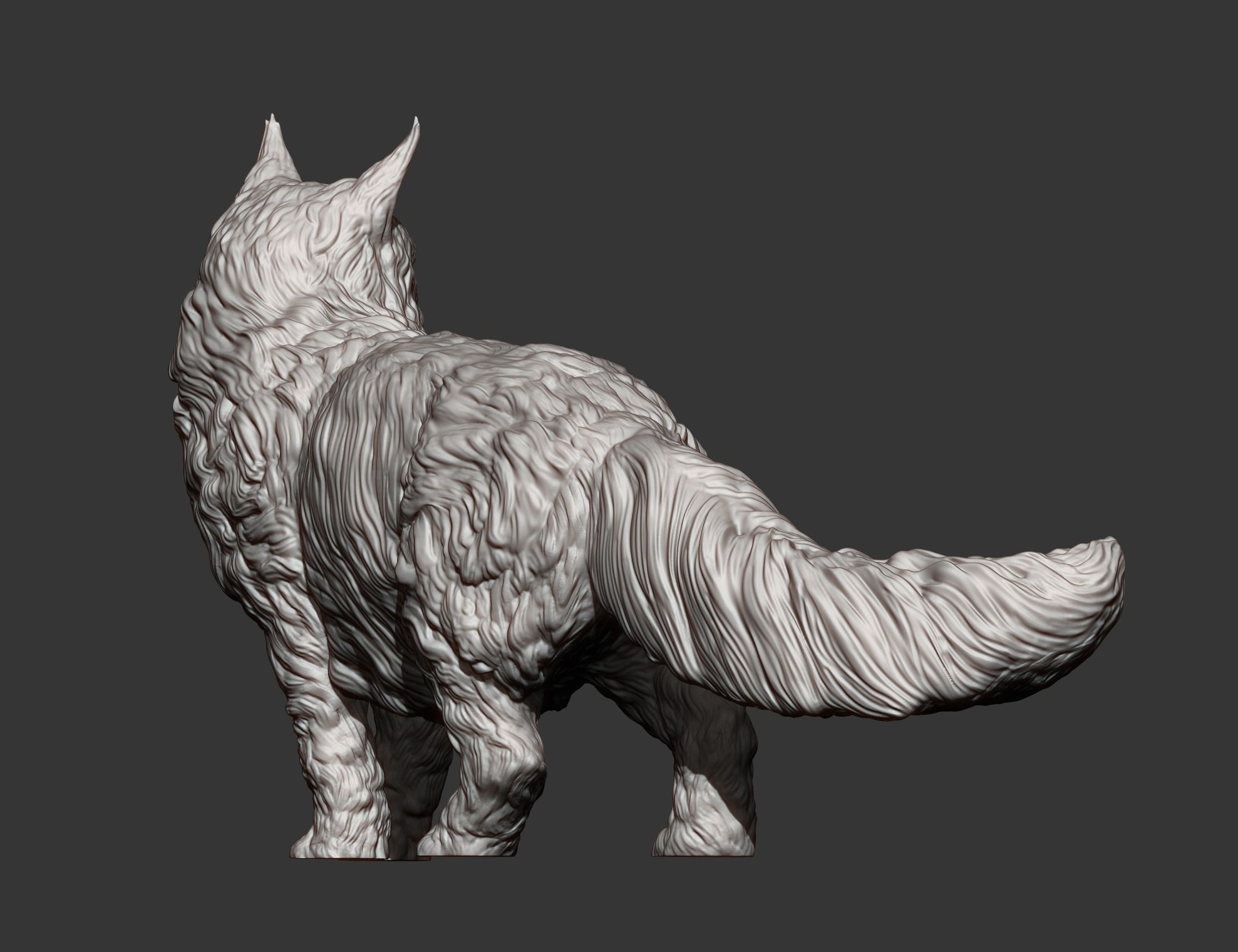 Maine Coon 3D print model_9