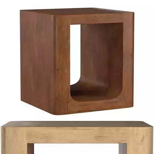 OSLO OPEN SQUARE SIDE TABLE 3D model