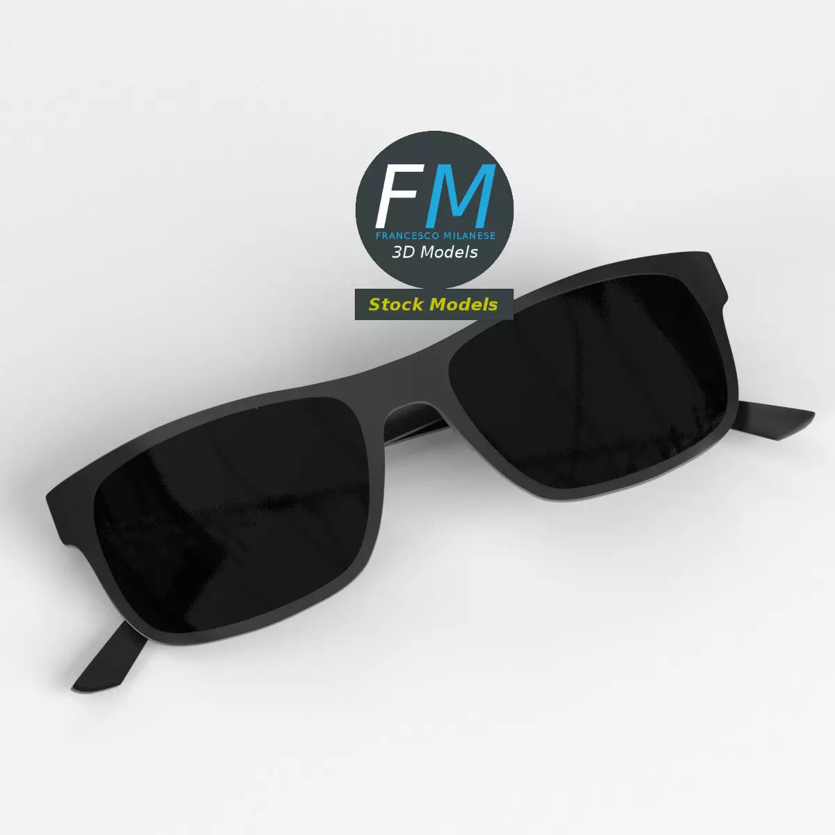 Sunglasses Lexington 3D model_0