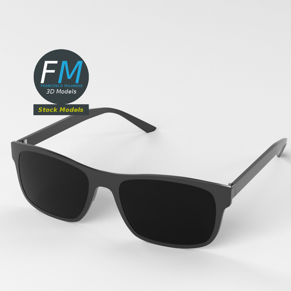 Sunglasses Lexington 3D model_5
