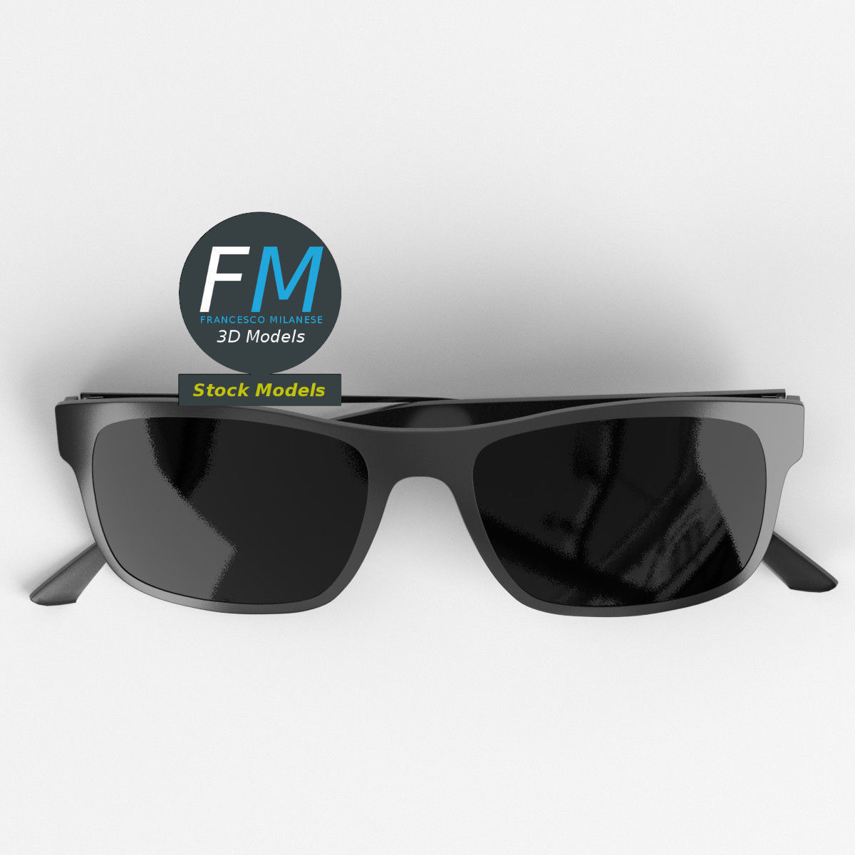 Sunglasses Lexington 3D model_6