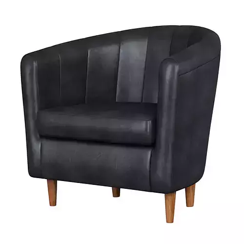 Tullsta armchair Low-poly 3D model