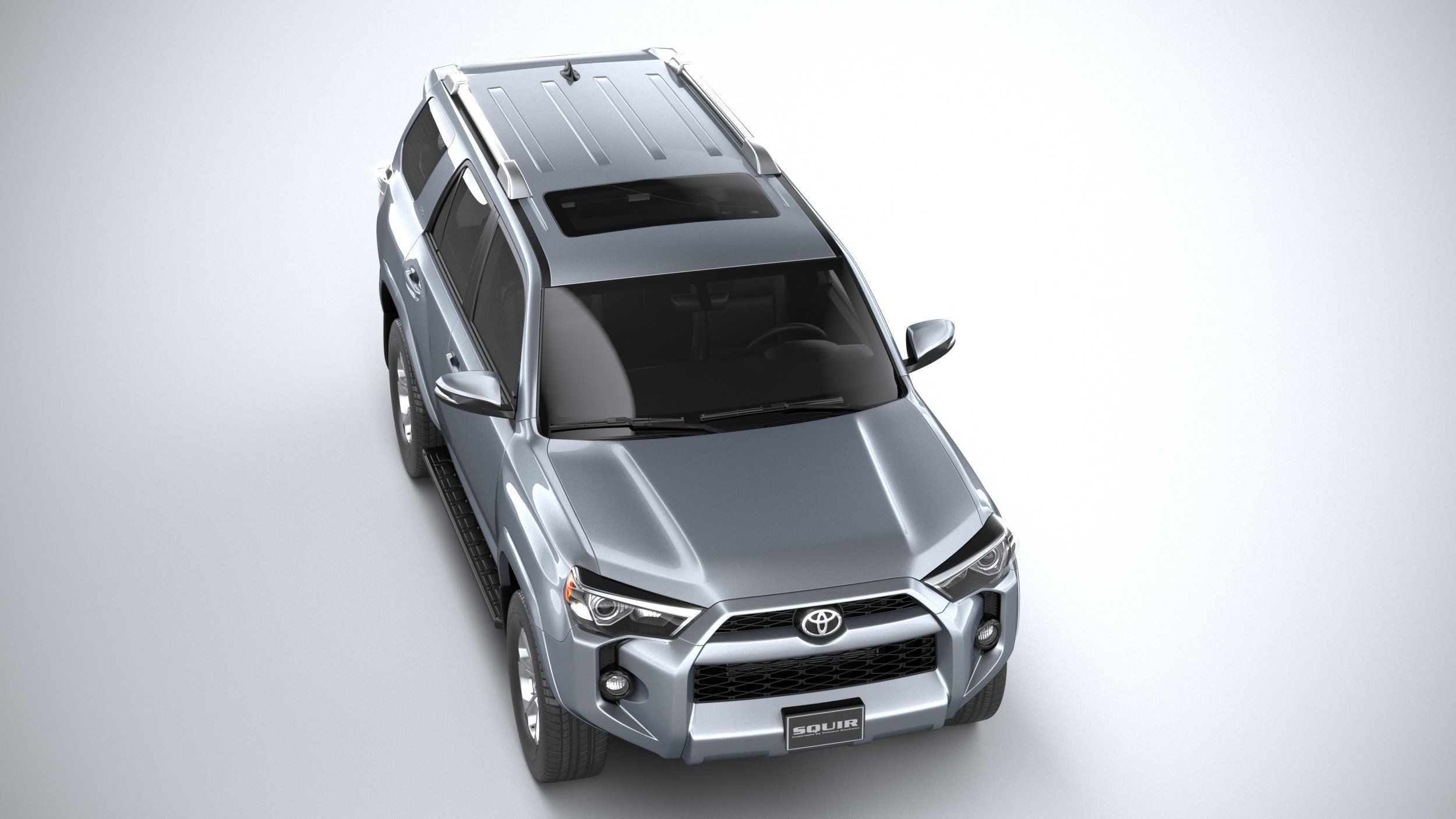 Toyota 4Runner Base 2020 3D model_12