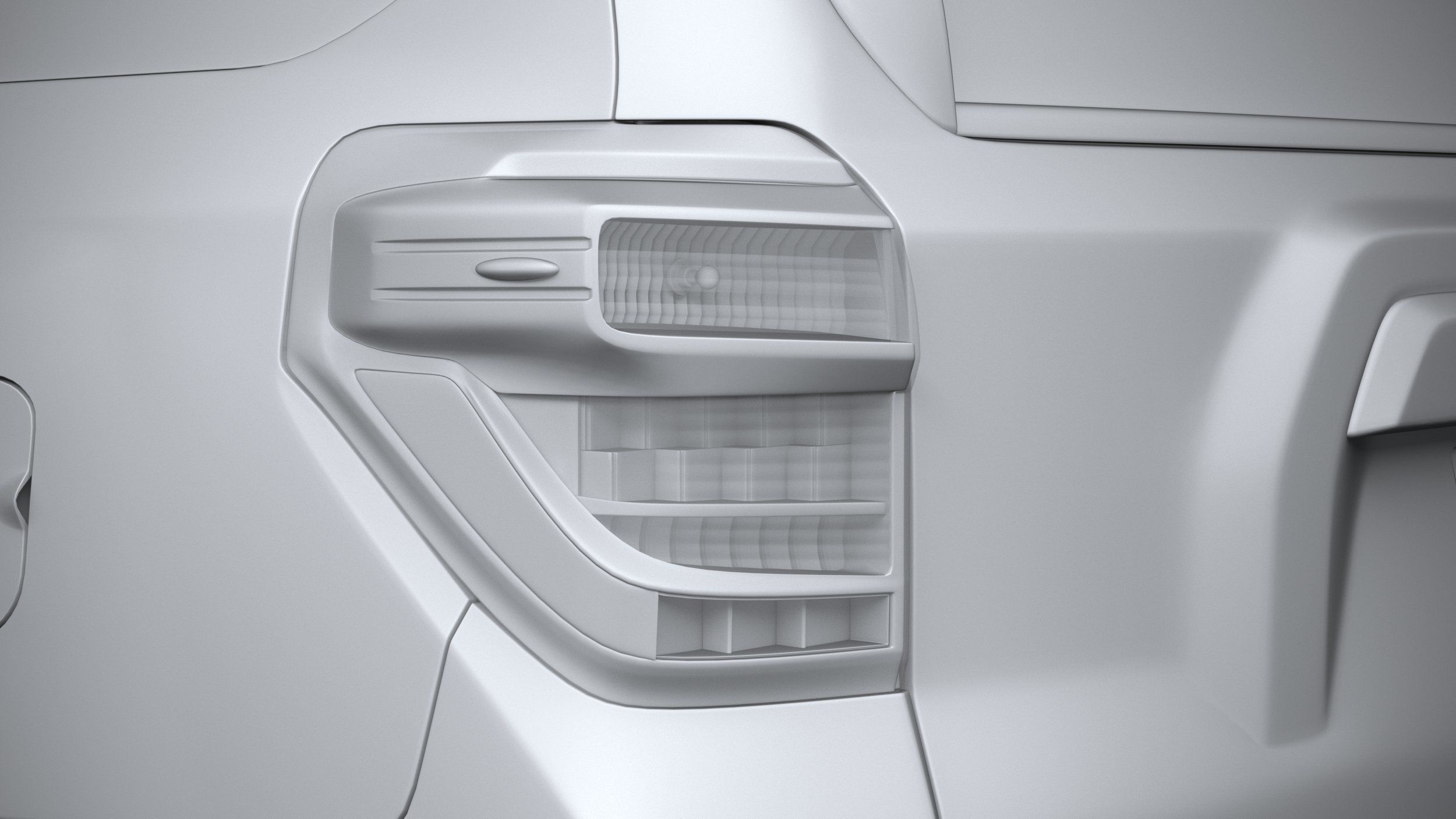 Toyota 4Runner Base 2020 3D model_24