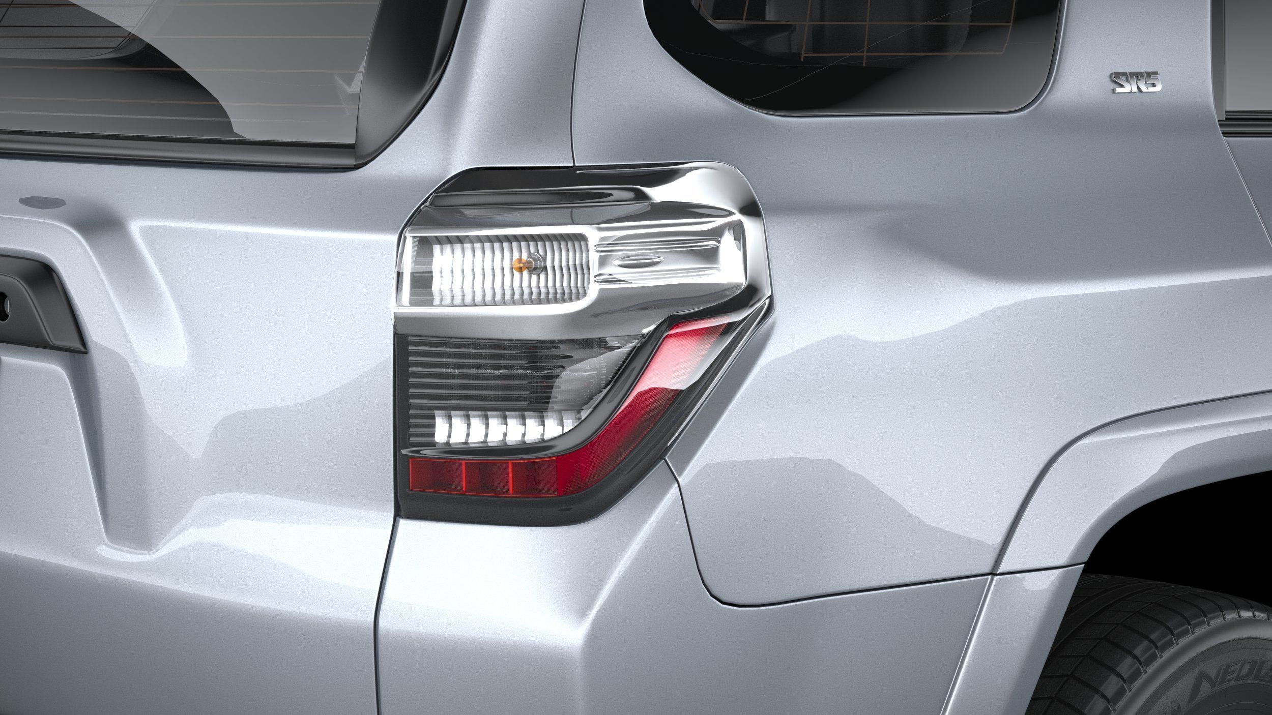 Toyota 4Runner Base 2020 3D model_18