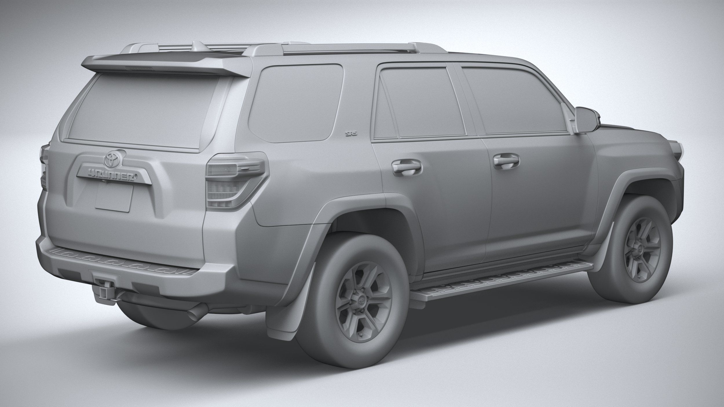 Toyota 4Runner Base 2020 3D model_25