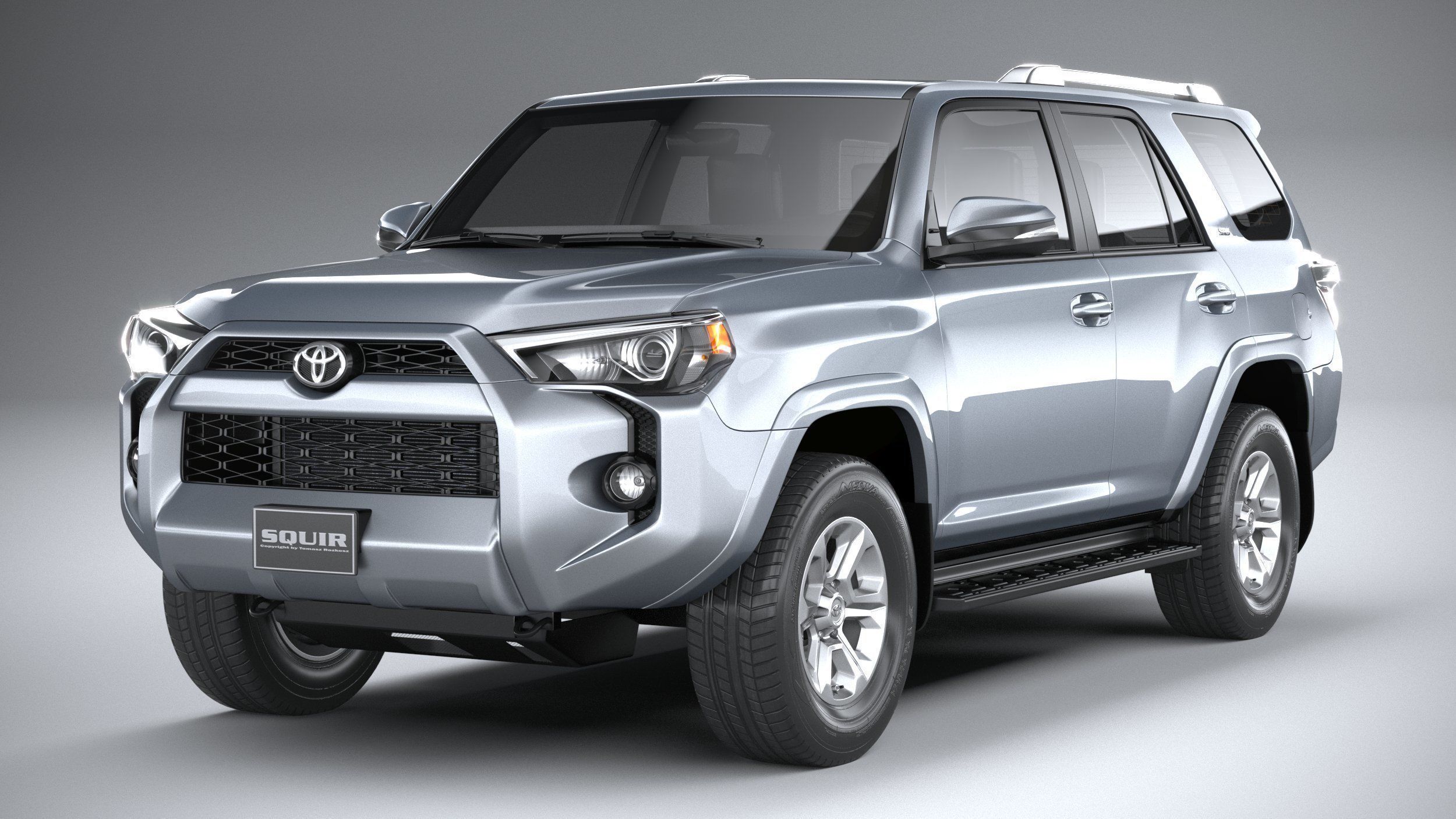 Toyota 4Runner Base 2020 3D model_2