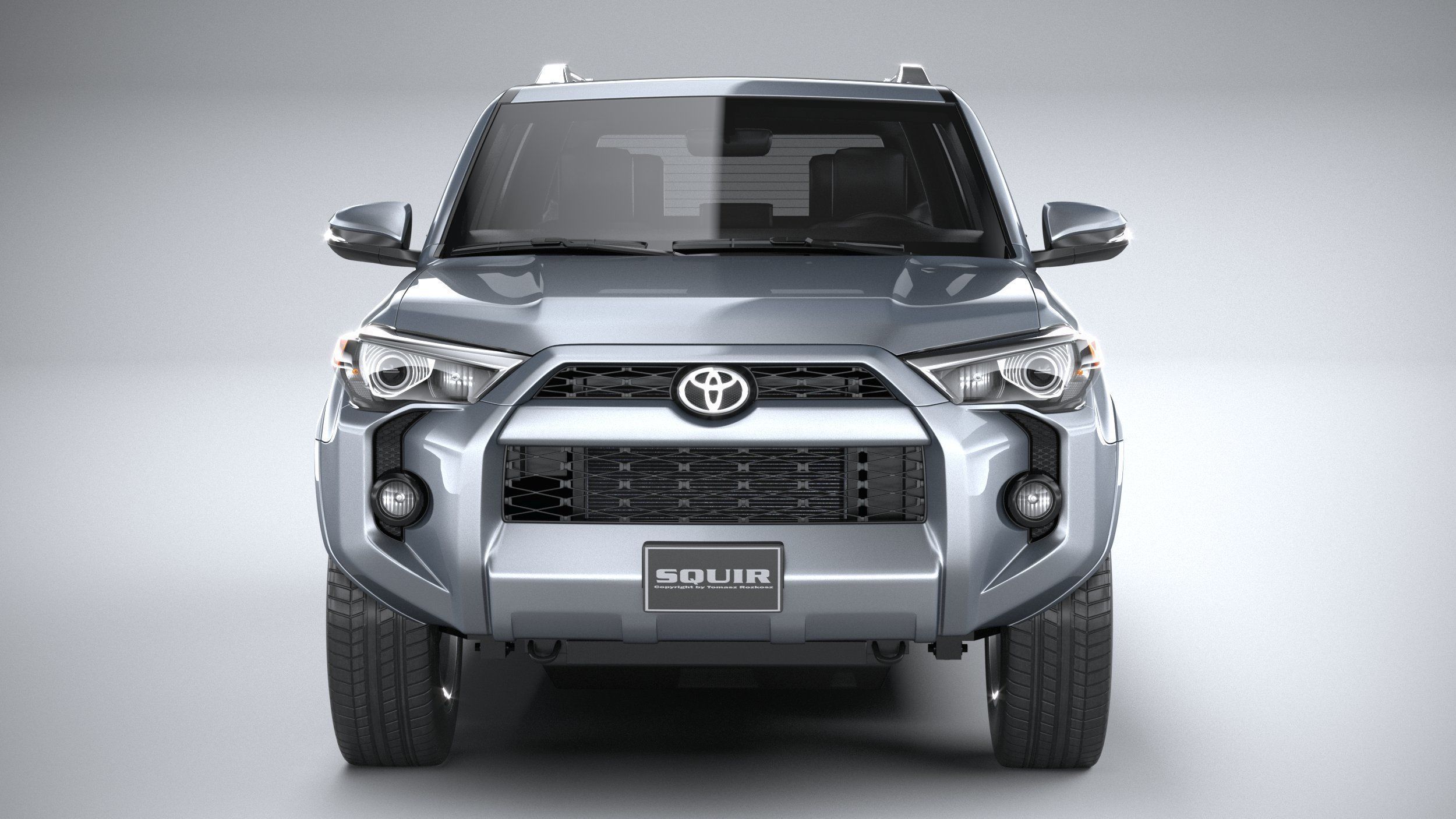 Toyota 4Runner Base 2020 3D model_13