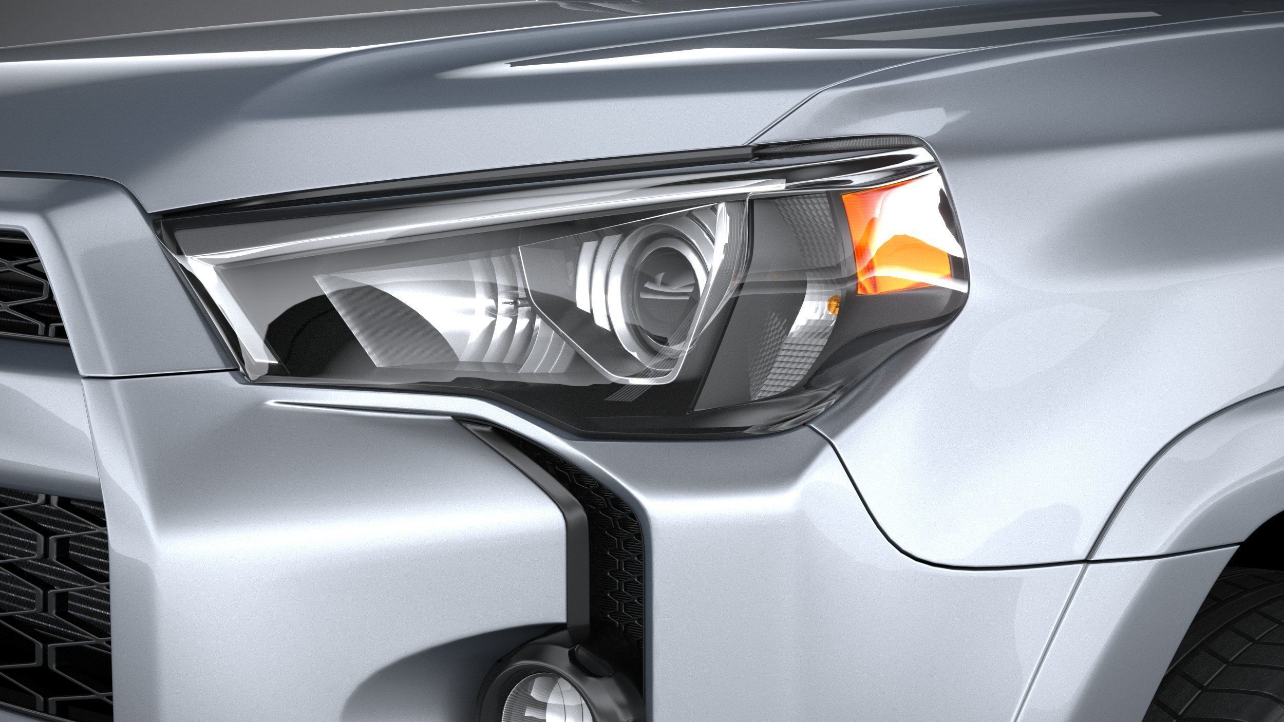 Toyota 4Runner Base 2020 3D model_14