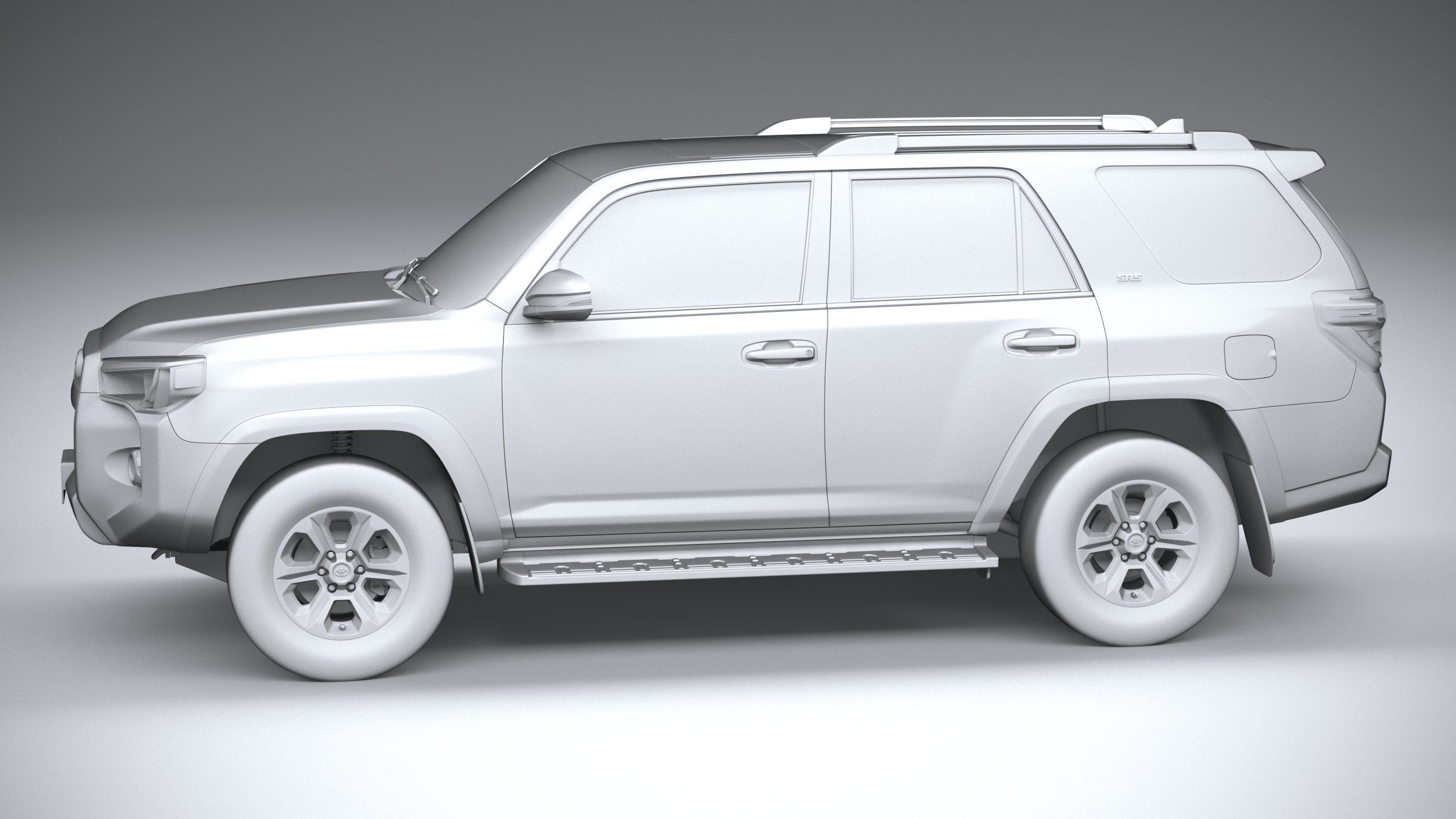 Toyota 4Runner Base 2020 3D model_22