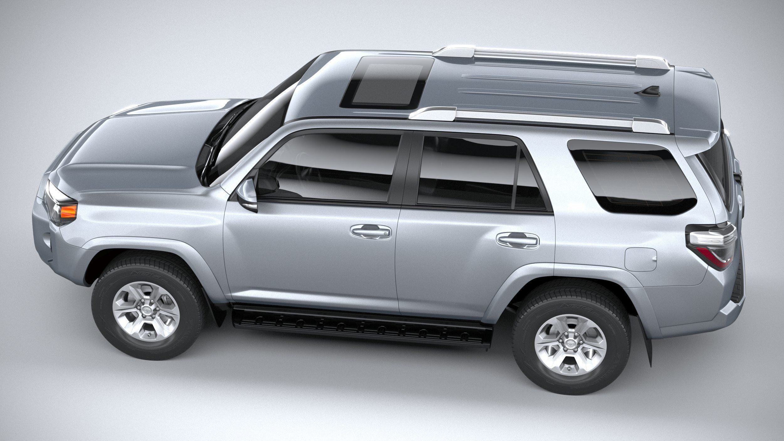 Toyota 4Runner Base 2020 3D model_9