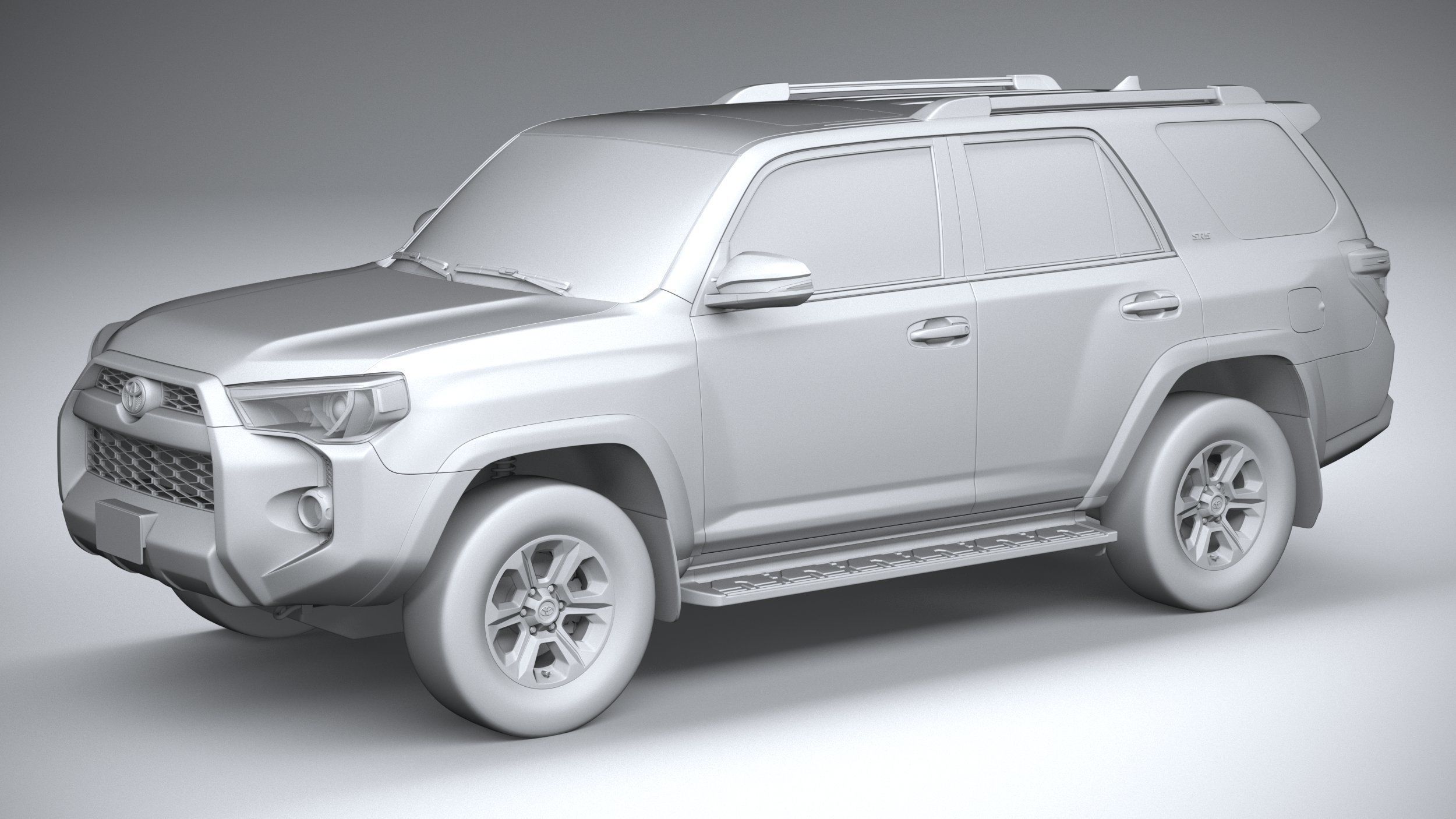 Toyota 4Runner Base 2020 3D model_19
