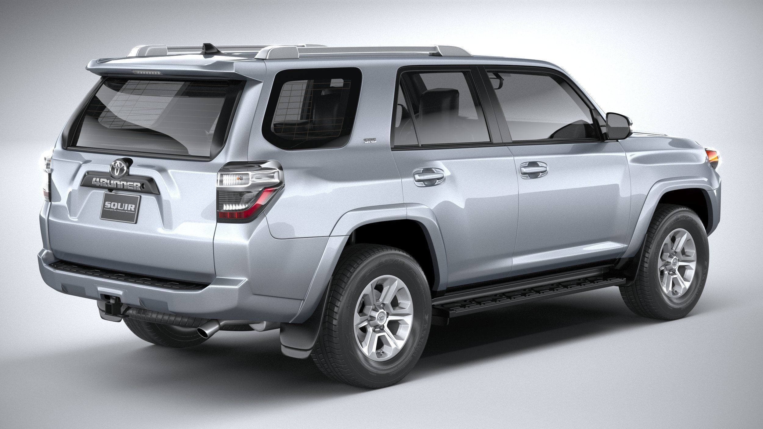 Toyota 4Runner Base 2020 3D model_17