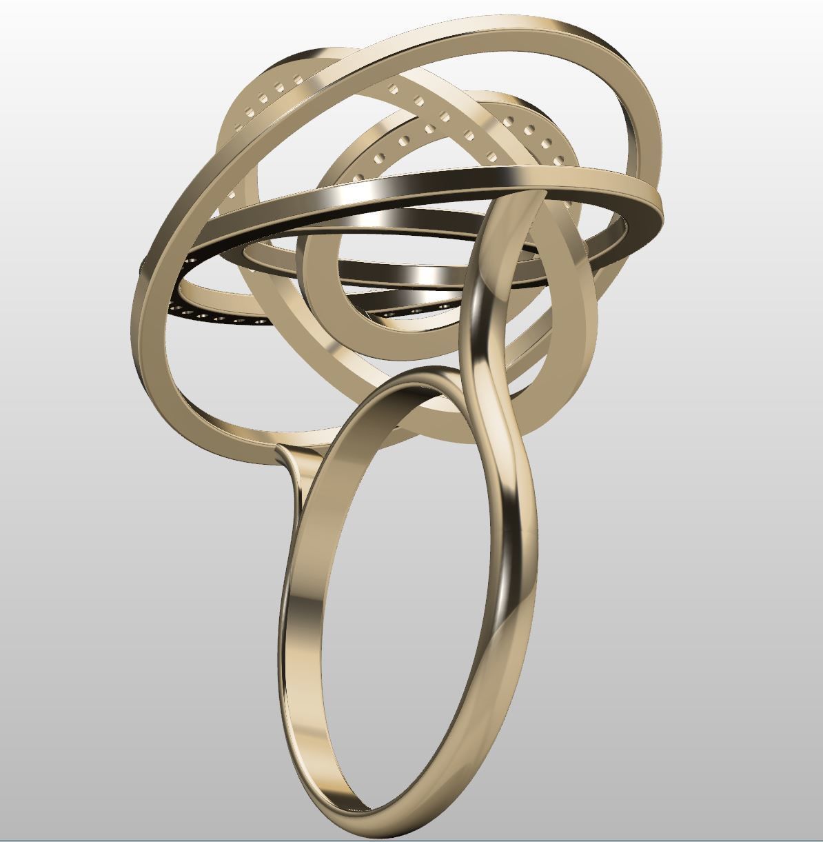 Orbit Ring 3D print model_4