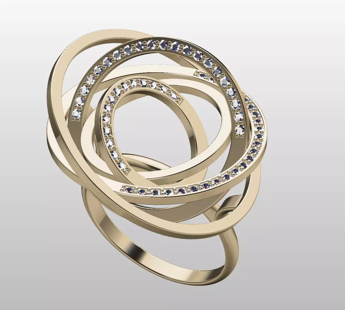 Orbit Ring 3D print model_0