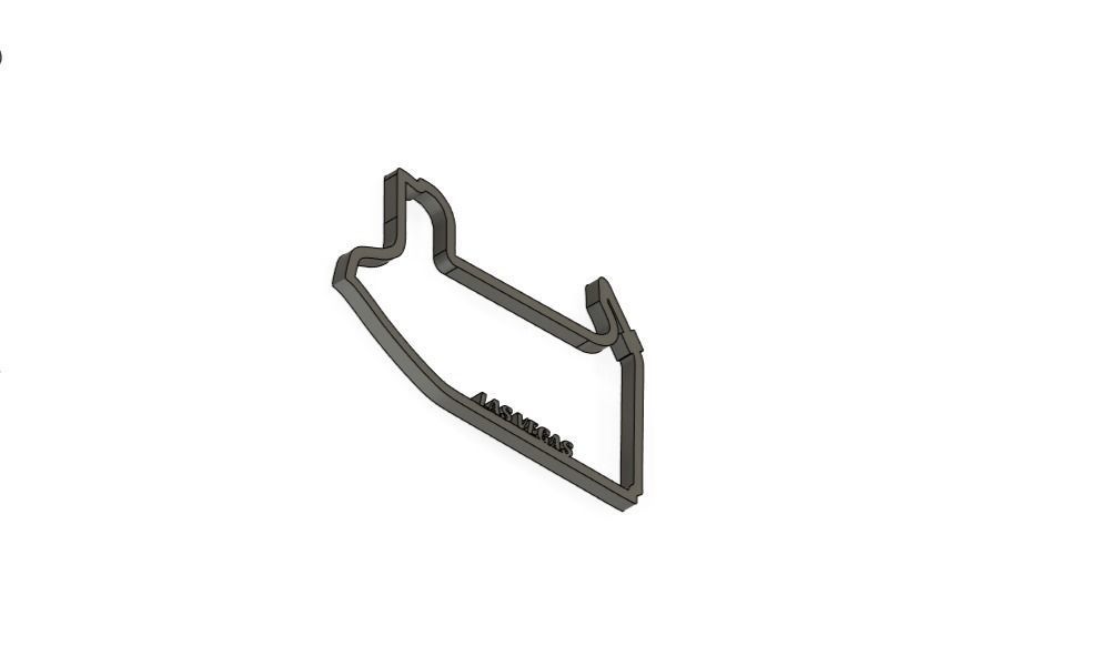 24 x Formula One Grand Prix Racing Tracks 2025 3D print model_46