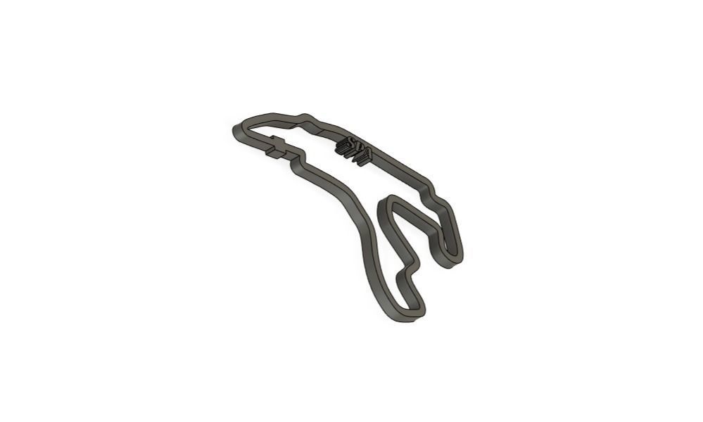 24 x Formula One Grand Prix Racing Tracks 2025 3D print model_38