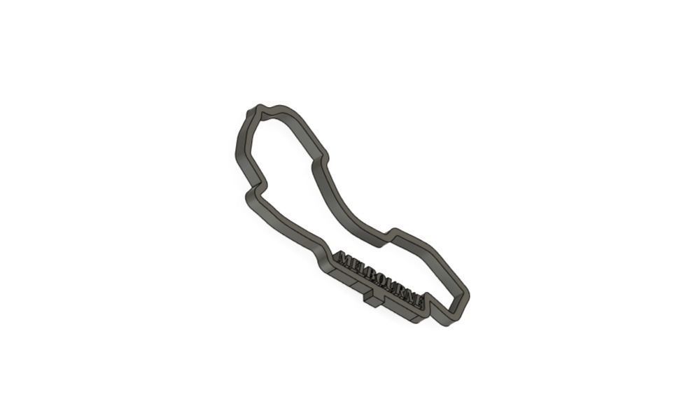 24 x Formula One Grand Prix Racing Tracks 2025 3D print model_20