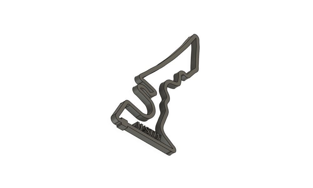 24 x Formula One Grand Prix Racing Tracks 2025 3D print model_8