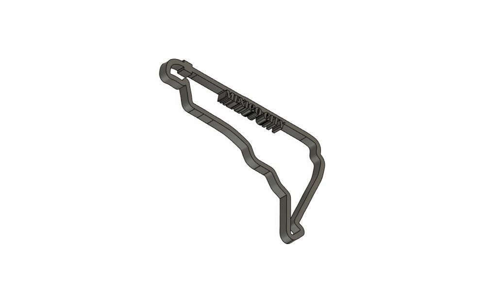 24 x Formula One Grand Prix Racing Tracks 2025 3D print model_22