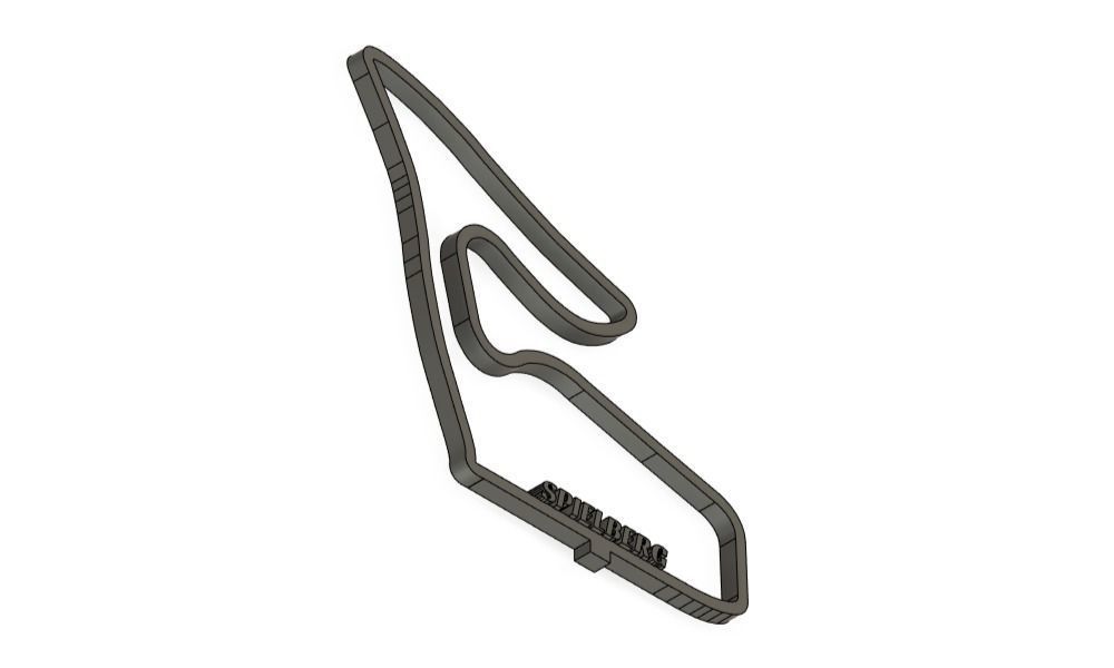 24 x Formula One Grand Prix Racing Tracks 2025 3D print model_40