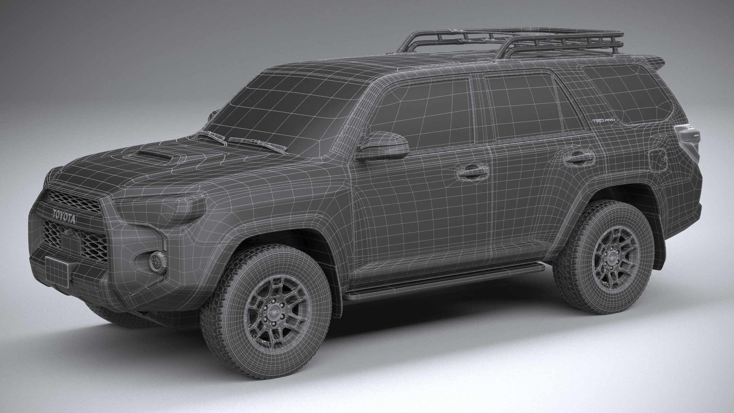 Toyota 4Runner TRD PRO 2020 3D model_28