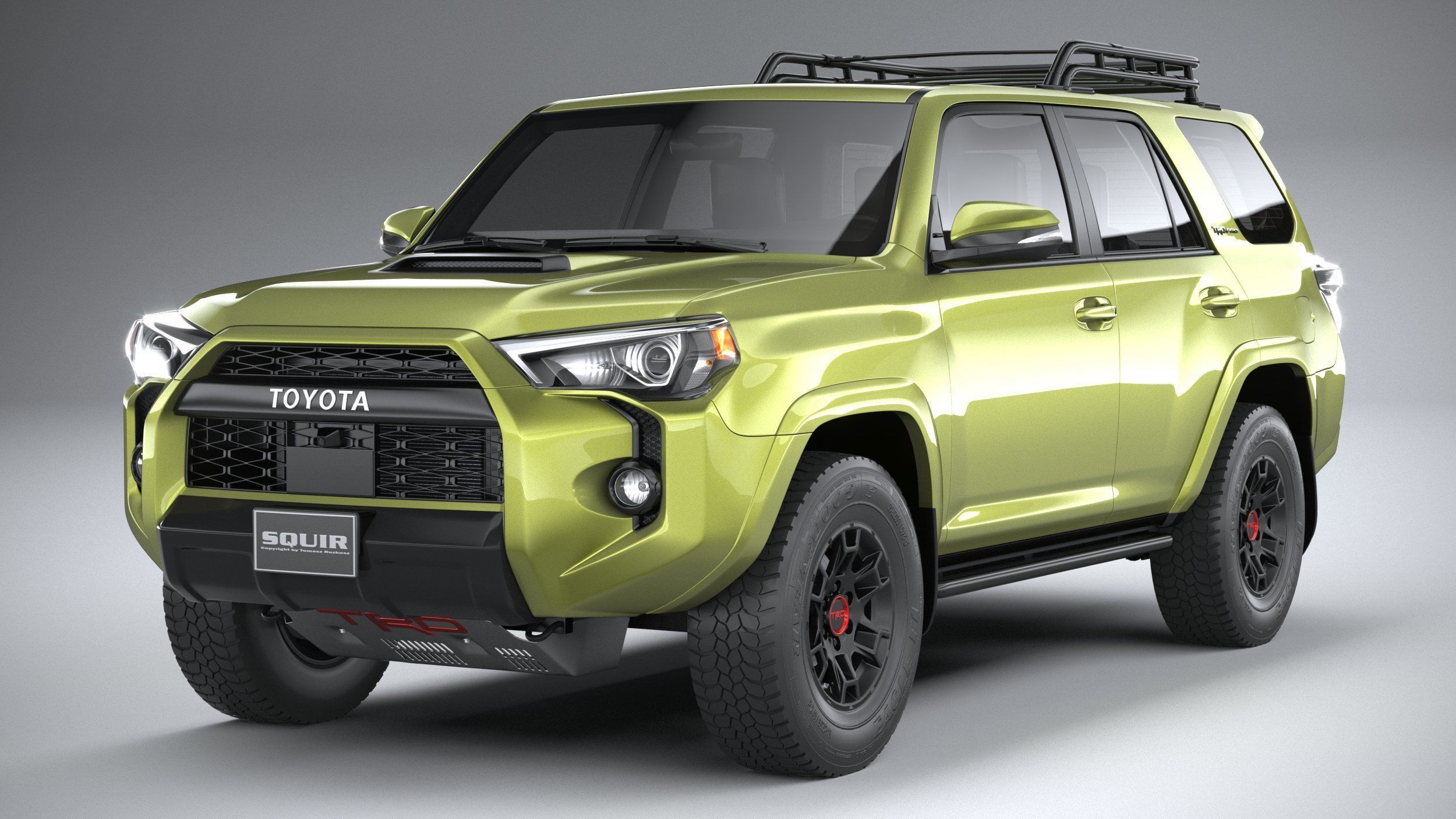 Toyota 4Runner TRD PRO 2020 3D model_2