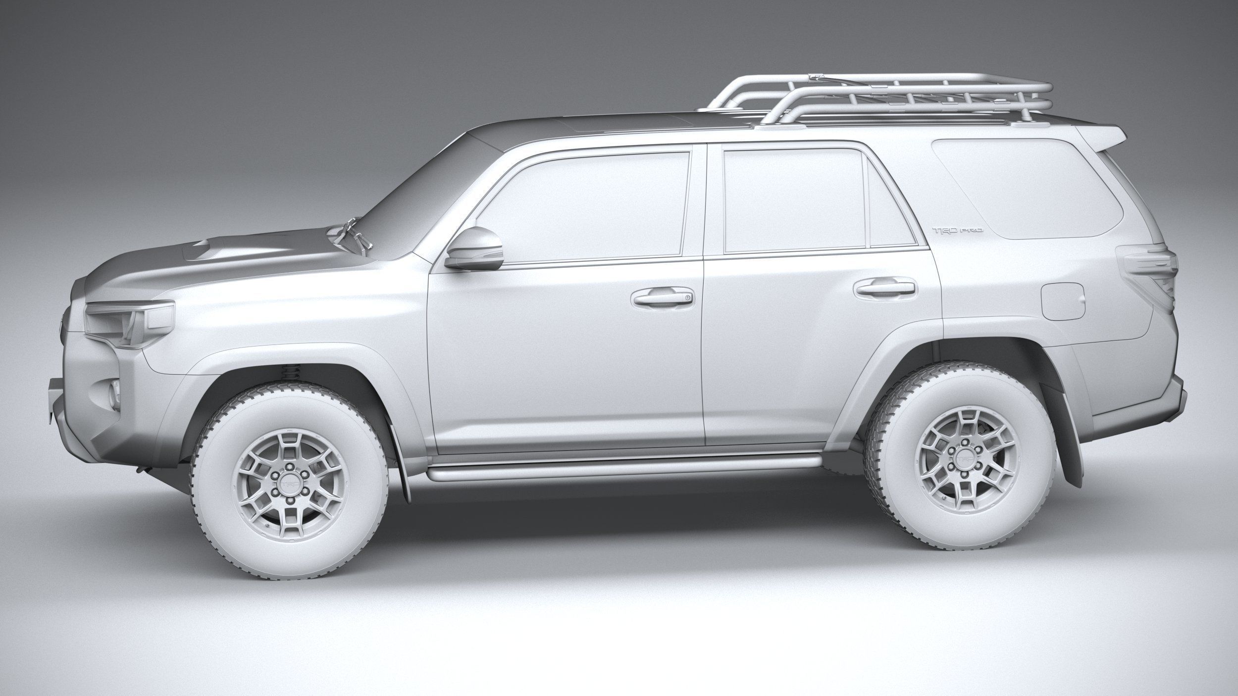Toyota 4Runner TRD PRO 2020 3D model_22