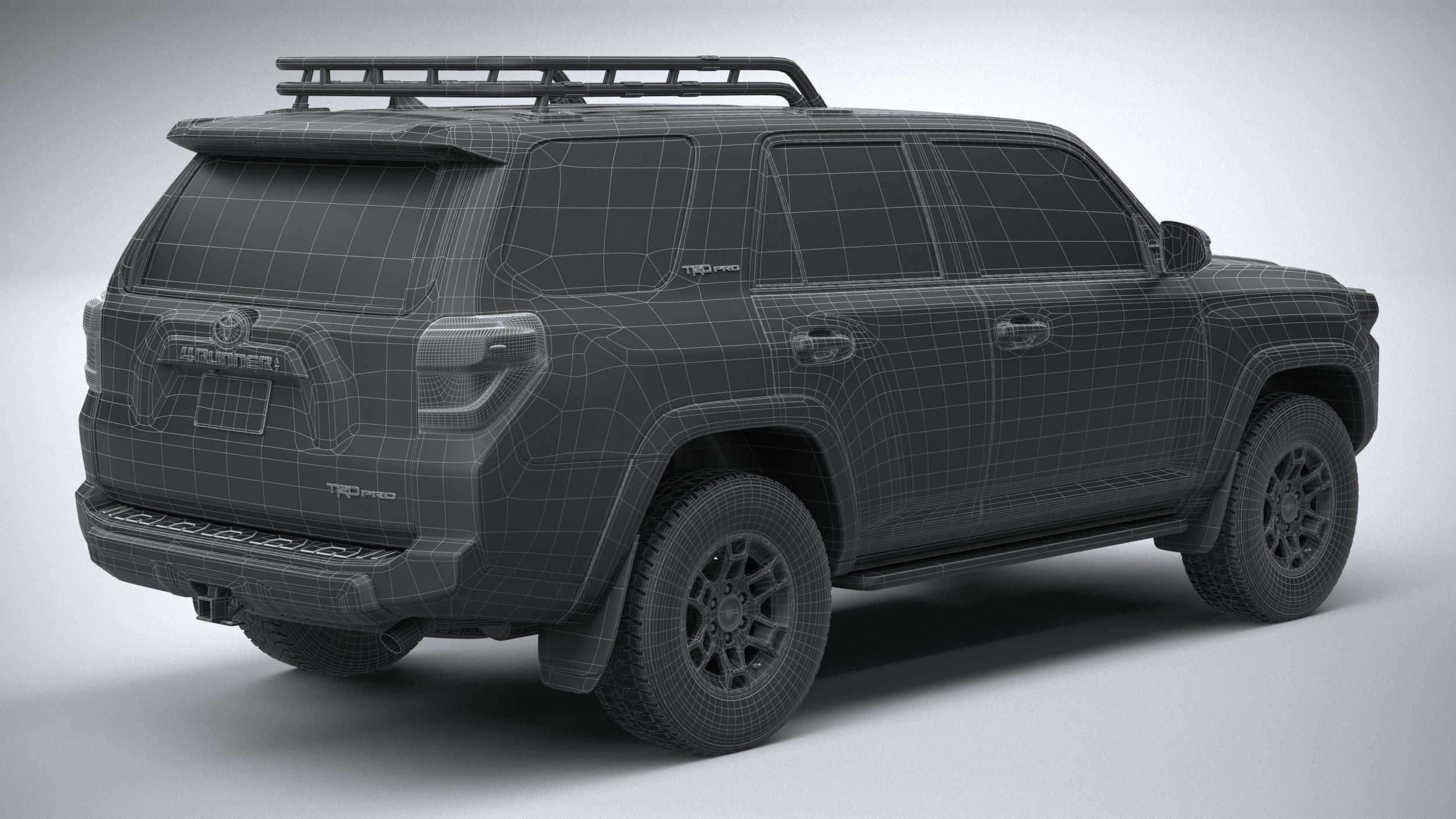 Toyota 4Runner TRD PRO 2020 3D model_29