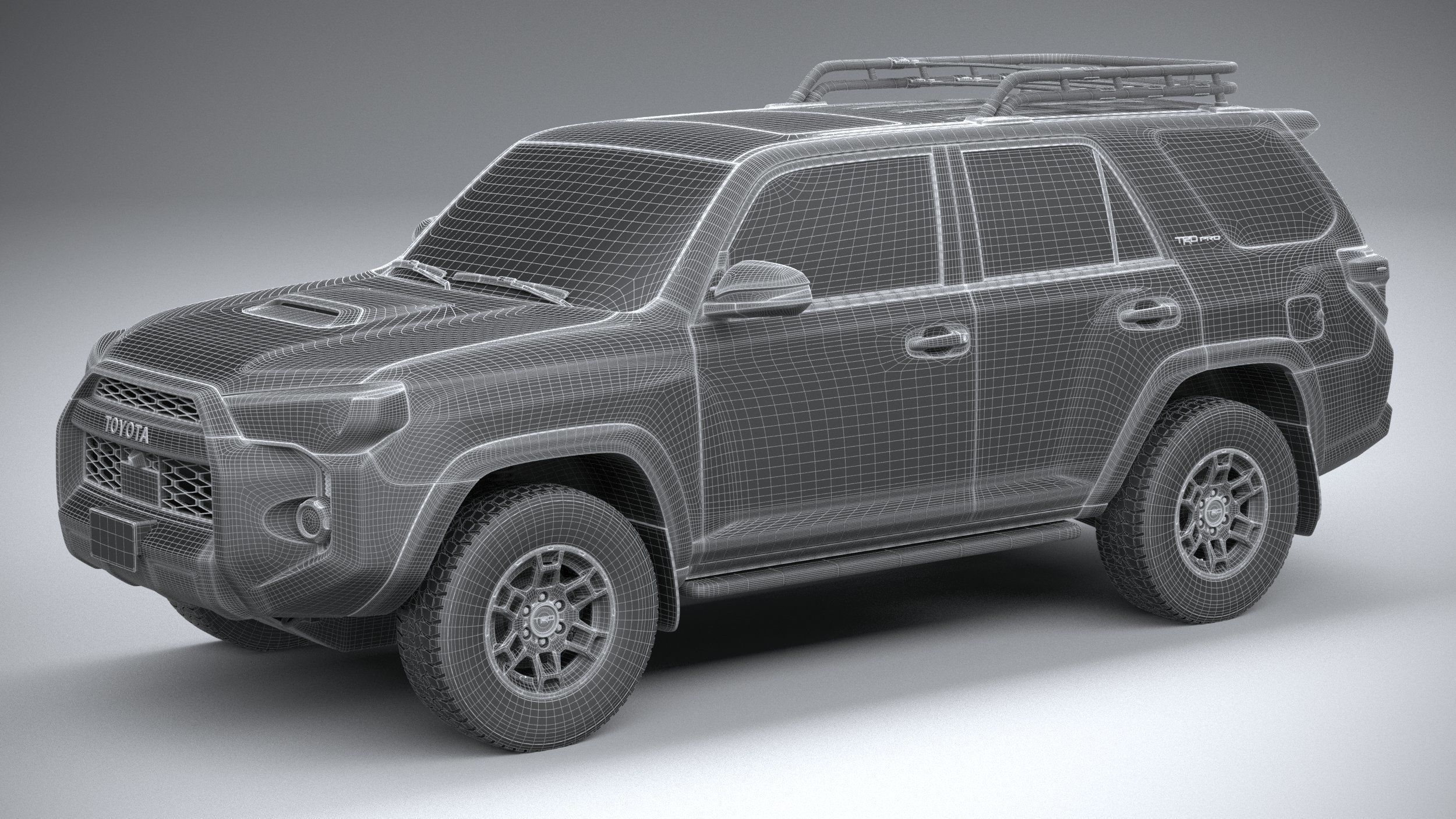 Toyota 4Runner TRD PRO 2020 3D model_26