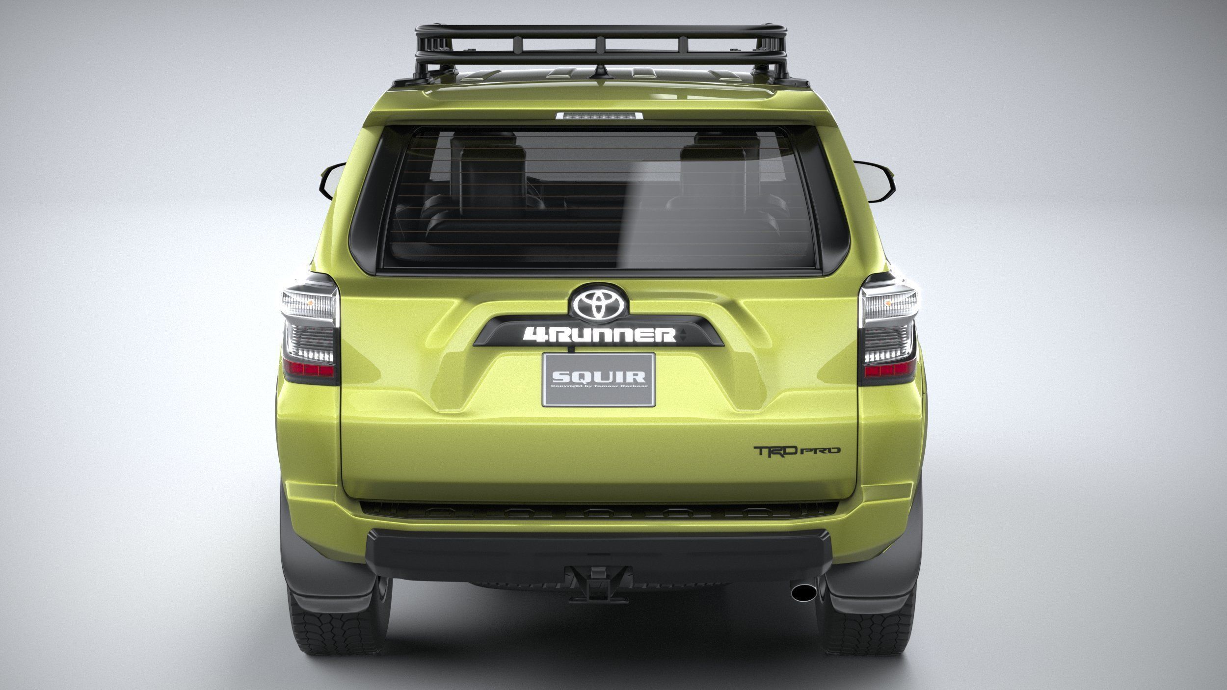 Toyota 4Runner TRD PRO 2020 3D model_4