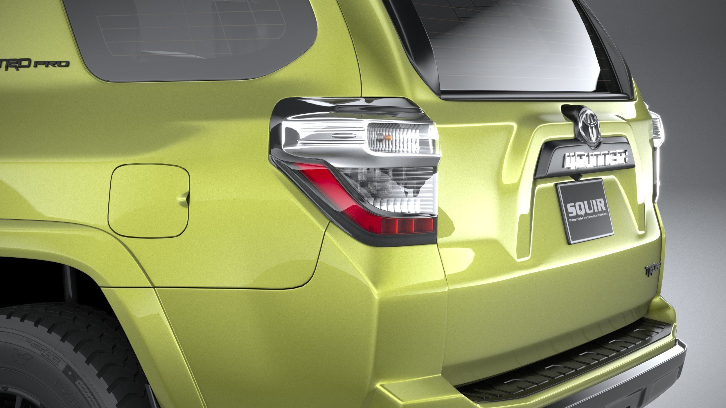 Toyota 4Runner TRD PRO 2020 3D model_6
