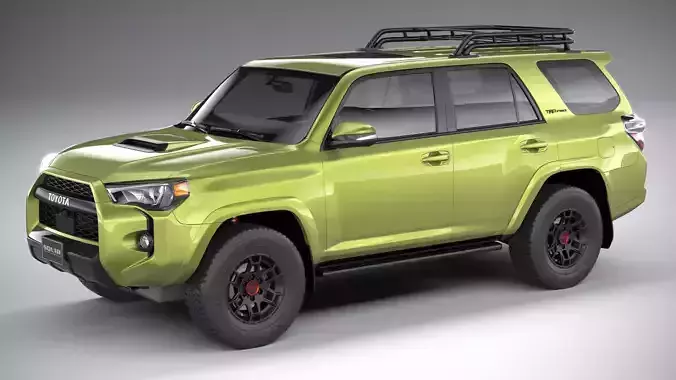Toyota 4Runner TRD PRO 2020 3D model