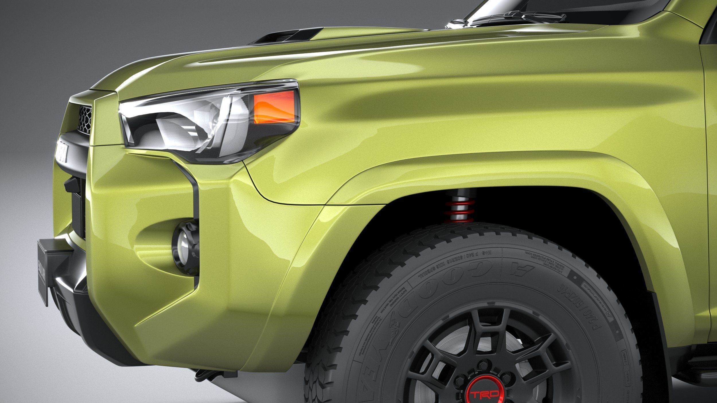 Toyota 4Runner TRD PRO 2020 3D model_3