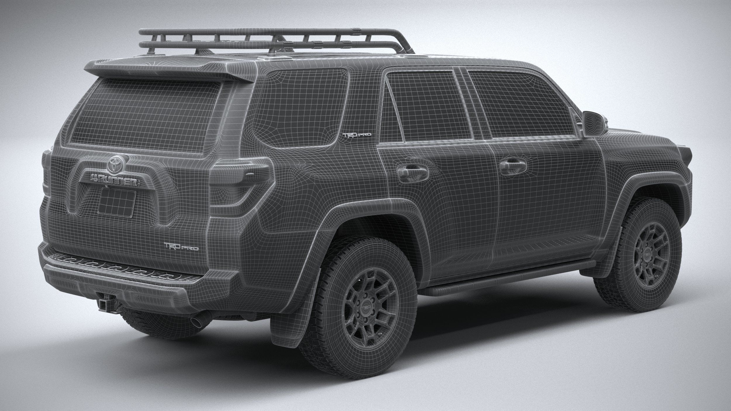 Toyota 4Runner TRD PRO 2020 3D model_27