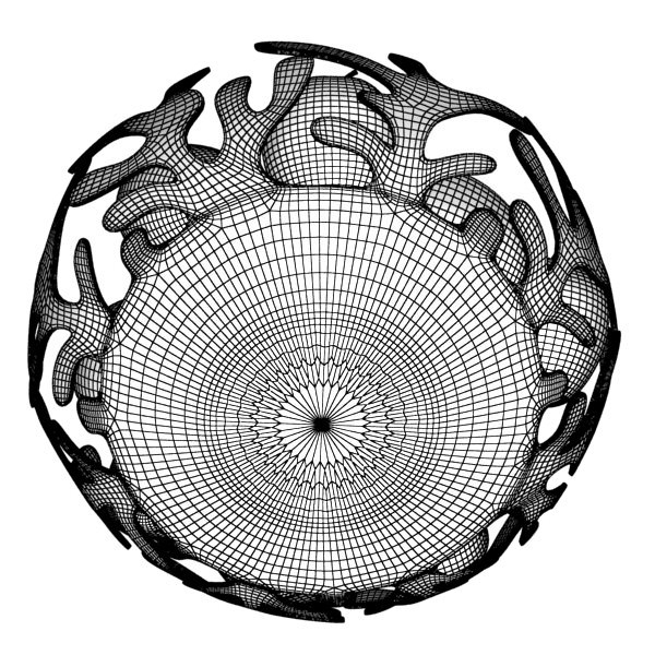 Fruit in Bowls Collection 3D model_11