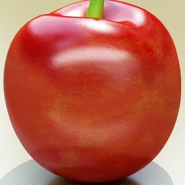 Fruit in Bowls Collection 3D model_46