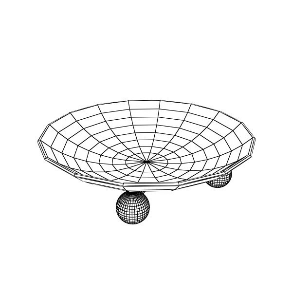 Fruit in Bowls Collection 3D model_48