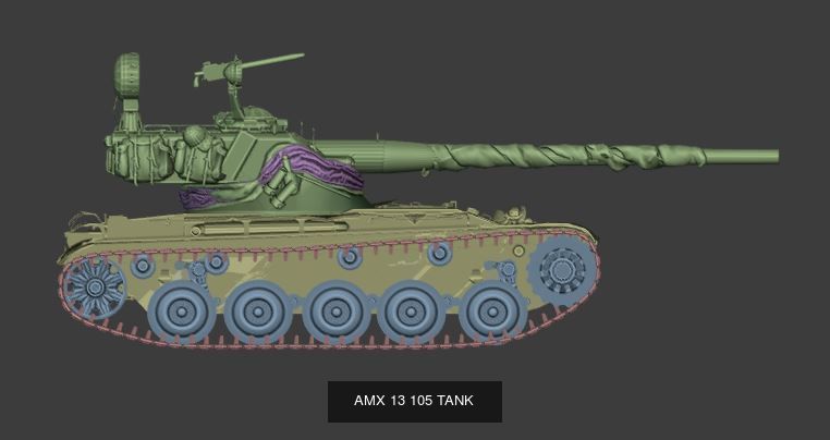 World of 3d Tank 3D Model Collection_3