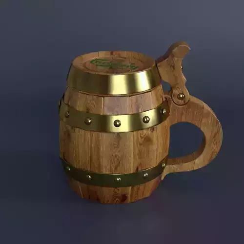  Gift wooden beer mug