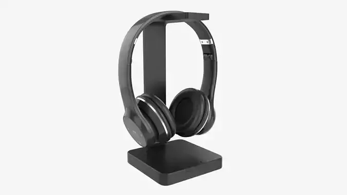 Headset Stand with Headphone
