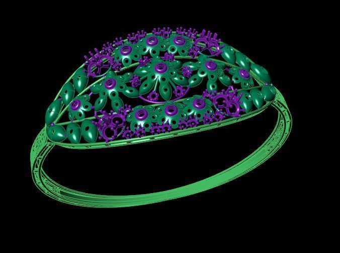 Bracelet 3D print model_3