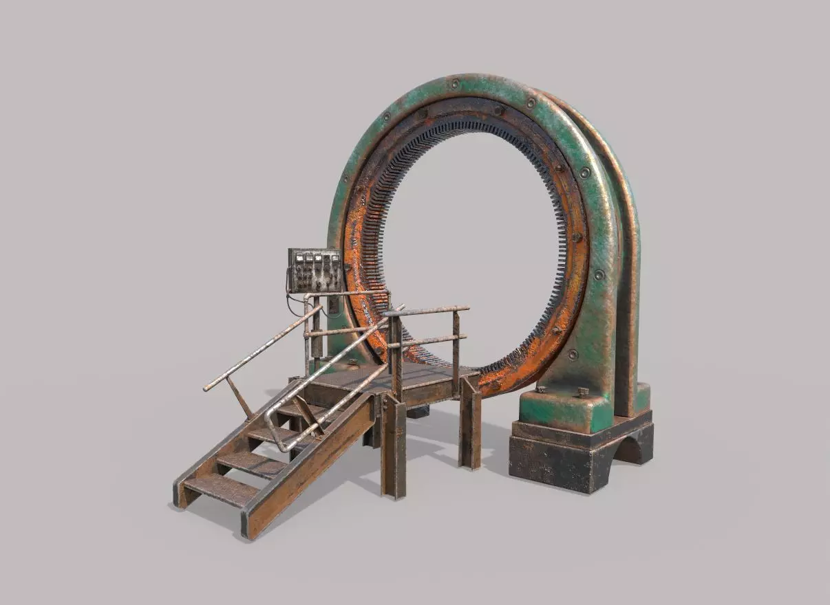 Old Portal 3D model_0