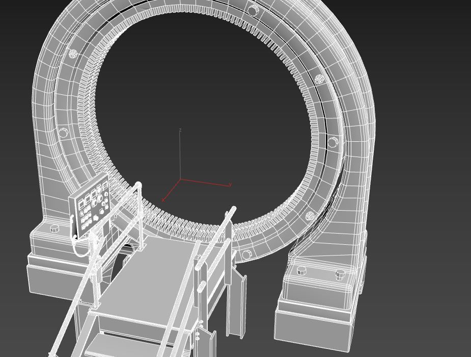 Old Portal 3D model_9
