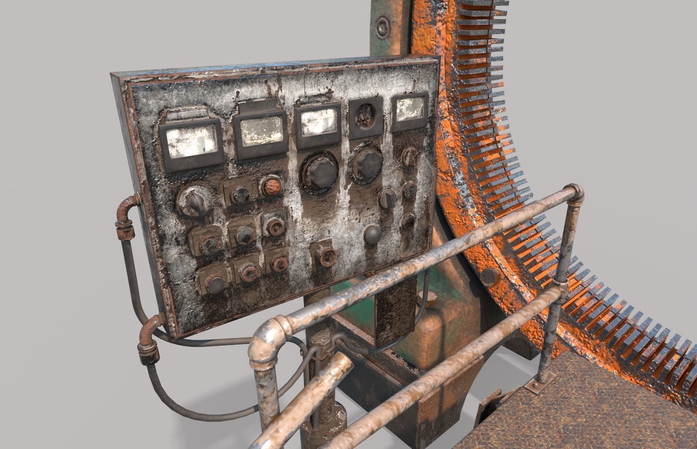 Old Portal 3D model_6