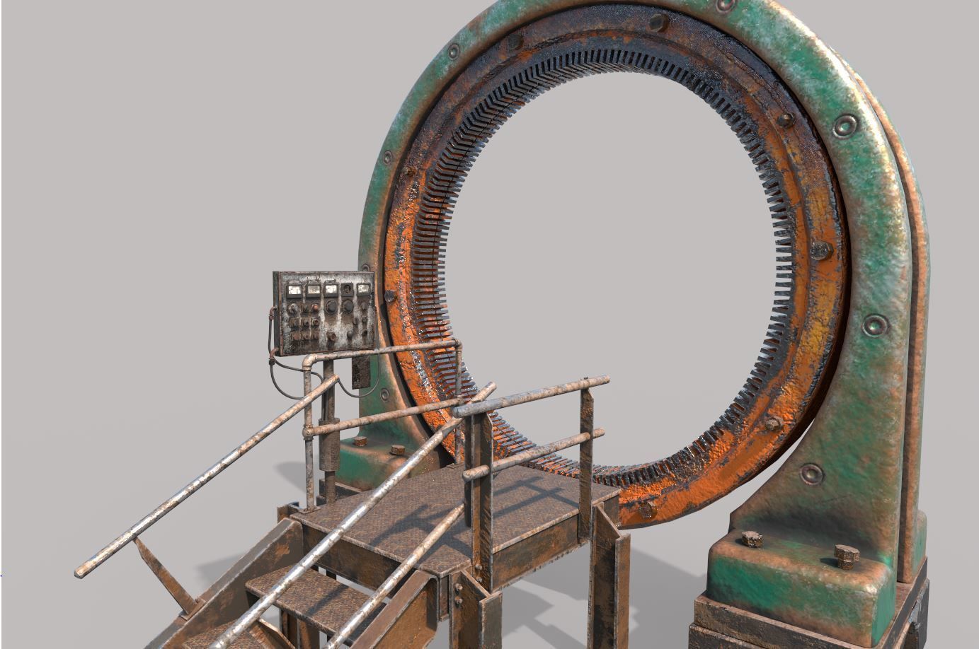 Old Portal 3D model_1